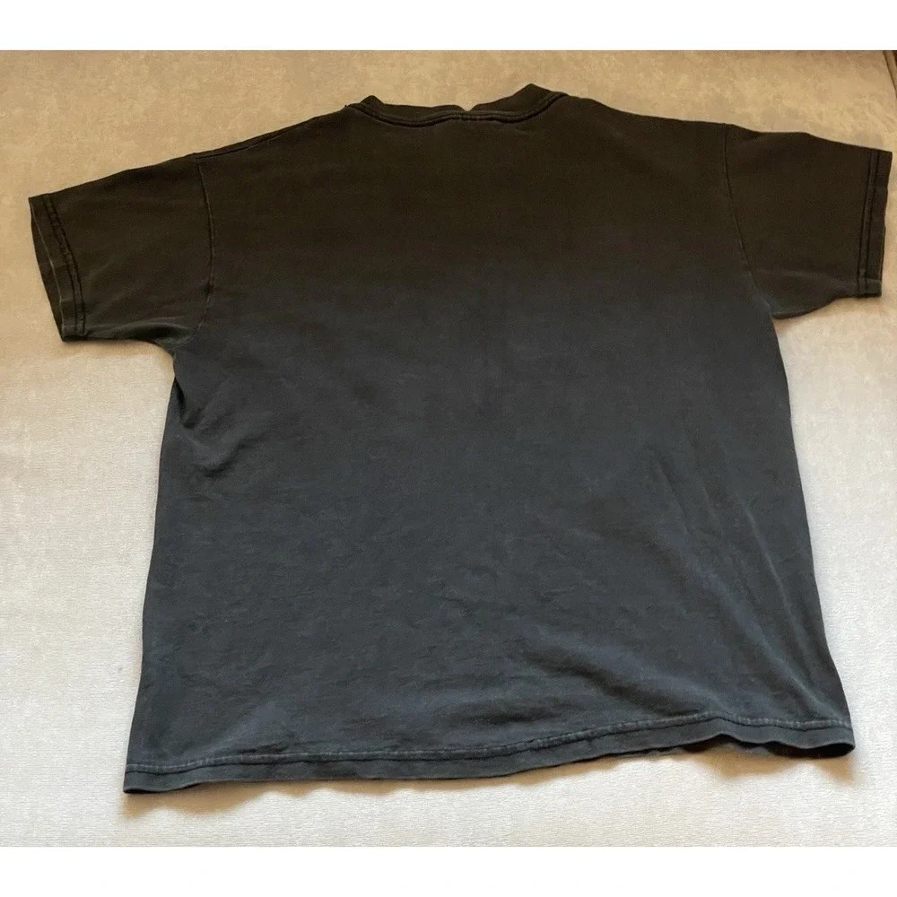 Vintage Y2K Skate X-Factor T-shirt Youth Size‎ Medium 10-12 Black Yin Yang 90s